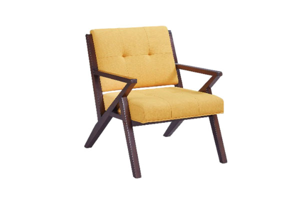 Imported rubber wood armchair is a timeless classic